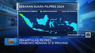 Rekapitulasi Pilpres, Prabowo Menang di 31 Provinsi