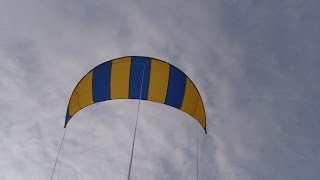 Кайталка, кайт и ролики. Paraski kite and rollerblades