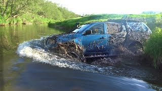 Батл с Рекой! На что способен злой Mitsubishi L200? Сложное бездорожье! Off-road 2018