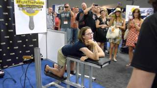 SXSW Unlimited Justice Paddling Booth