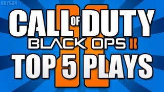 BLACK OPS 2 TOP 5 PLAYS! WEEK #1 (BO2 Countdown)