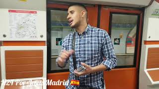 Español | Predicando el Evangelio en la linea 5 del metro de Madrid | Pastor C-Maias
