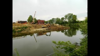 Wisłok ujarzmiony. Powstaje most Wólka - Łukawiec