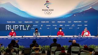 China: US figure skater Nathan Chen sets Olympic record in men's short program