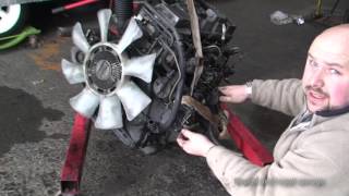 bodgit and leggit garage 1993 mitsubishi pajero engine in part 2