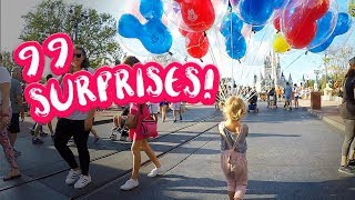 99 BALLOONS SURPRISE AT WALT DISNEY WORLD!! /// THE BUCKET LIST FAMILY