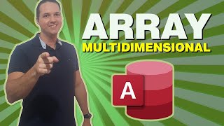 VBA Access #08 - Array Multidimensional