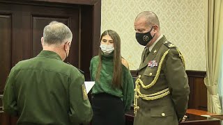 Вручение ноты военному атташе Хорватии