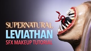 Supernatural Leviathan makeup tutorial