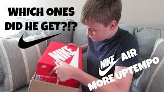 ?Nike Air More Uptempo Unboxing **BONUS FOOTAGE**