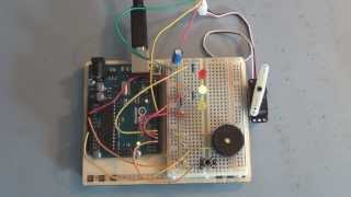 Arduino Servo Motor Knock Lock tutorial