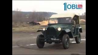Незяпетровский автолюбитель восстановил к Параду Победы военный внедорожник