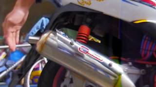 HEDGEHOG 刺蝟排氣管直通 for Racing 雷霆150