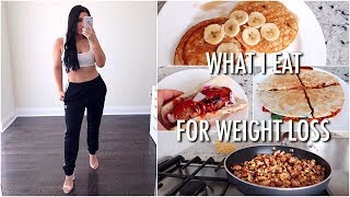 What I Eat In A Day: WEIGHT LOSS EDITION