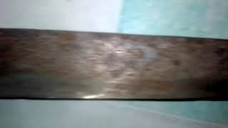 Mandau peninggalan dari jaman jepang