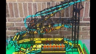 Working Inverted LEGO Roller Coaster!