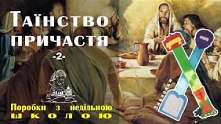 Поделки с воскресной школой. Таинство Причащения.