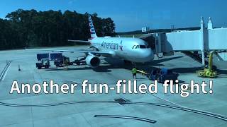 American Airlines A319 Charlotte to Myrtle Beach