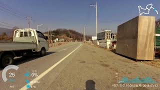 문경66km mtb대회코스 답사