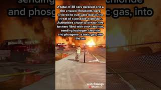 Ohio Toxic Train Derailment Disaster Update #shorts