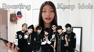 Roasting Kpop Idol Names (BTS is at 10:26 so it's technically not clickbait lol)