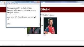 How to install Facemash Clone