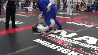 NAGA Philadelphia 2014 Mens White Belt Gi 200-225lbs For 1st Place.
