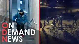 Michigan University Students RUN for Their LIVES After Deadly Shooting