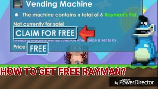 How To Get FREE Rayman Fist! [FREE] OMG - Growtopia