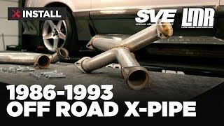 1986-1993 Mustang SVE Off-Road X-Pipe - Install & Review