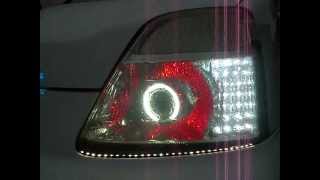 流れるウィンカー　プロジェクター移植　LEDポジション　キャパ