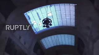 Italy: Milano Centrale roof partially damaged following strong winds