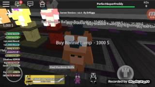 (Plushie Tycoon Roblox) FNAF Plushie's