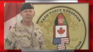 Message to the Queen from Commander of Joint Task Force Afghannistan