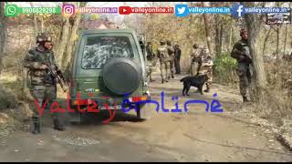 Govt forces launched Cordon and Search Operation in Nowbugh area of Gulabagh in Ganderbal District