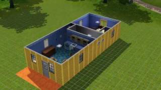 Portable Building Plans for Cabin 32'x12'