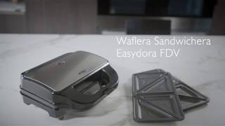 Waflera y Sandwichera Easydora FDV