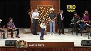 Gabriele Trovo no programa Aparecida Sertaneja - Retrato de Deus 14/04/2015