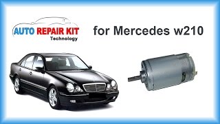 Ремонт вакуумного насоса Mercedes W210 / Замена моторчика в ЦЗ Mercedes W210.