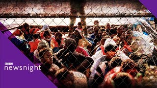Hardline Italy and anti-migrant rhetoric - BBC Newsnight