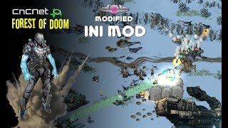 Red Alert 2 | Modified INI MOD - 1 Vs 1 - Forest of Doom