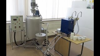 Приготовление и фасовка эмульсий на УПЭС-0.1/3.0 с УД-2П