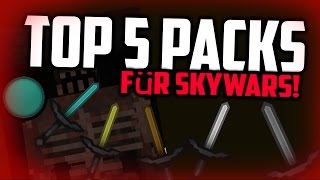 TOP 5 PVP TEXTURE PACKS FÜR SKYWARS ✘ Minecraft 1.8/1.7  ✘ AgroDunkelLP