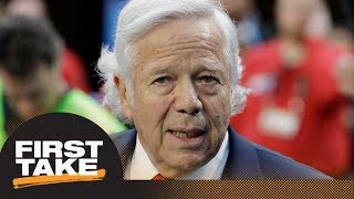 Patriots trading to draft QB would confirm 'behind-the-scenes' team drama | First Take | ESPN