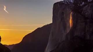 Yosemite's breathtaking "Firefall" is back