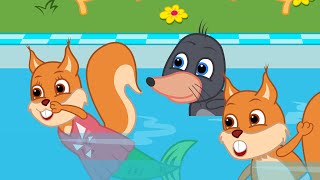 Famille d'Écureuil - Qui rapidement Animé 2022 en Français