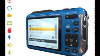 PANASONIC LUMIX DMC FT5 BLUE