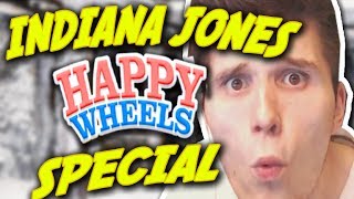 ABSOLUT DUMMER TOD ✪ Happy Wheels INDIANA JONES SPECIAL!