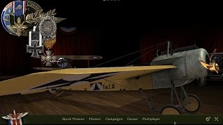 Rise of Flight - Fokker E. III - Observation balloon hunting - Career Mode - Part 1