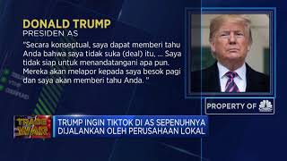 Trump Belum 'Rela' Oracle Gandeng Tiktok